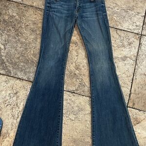 Hudson Jeans Dark Blue Flare Leg Denim